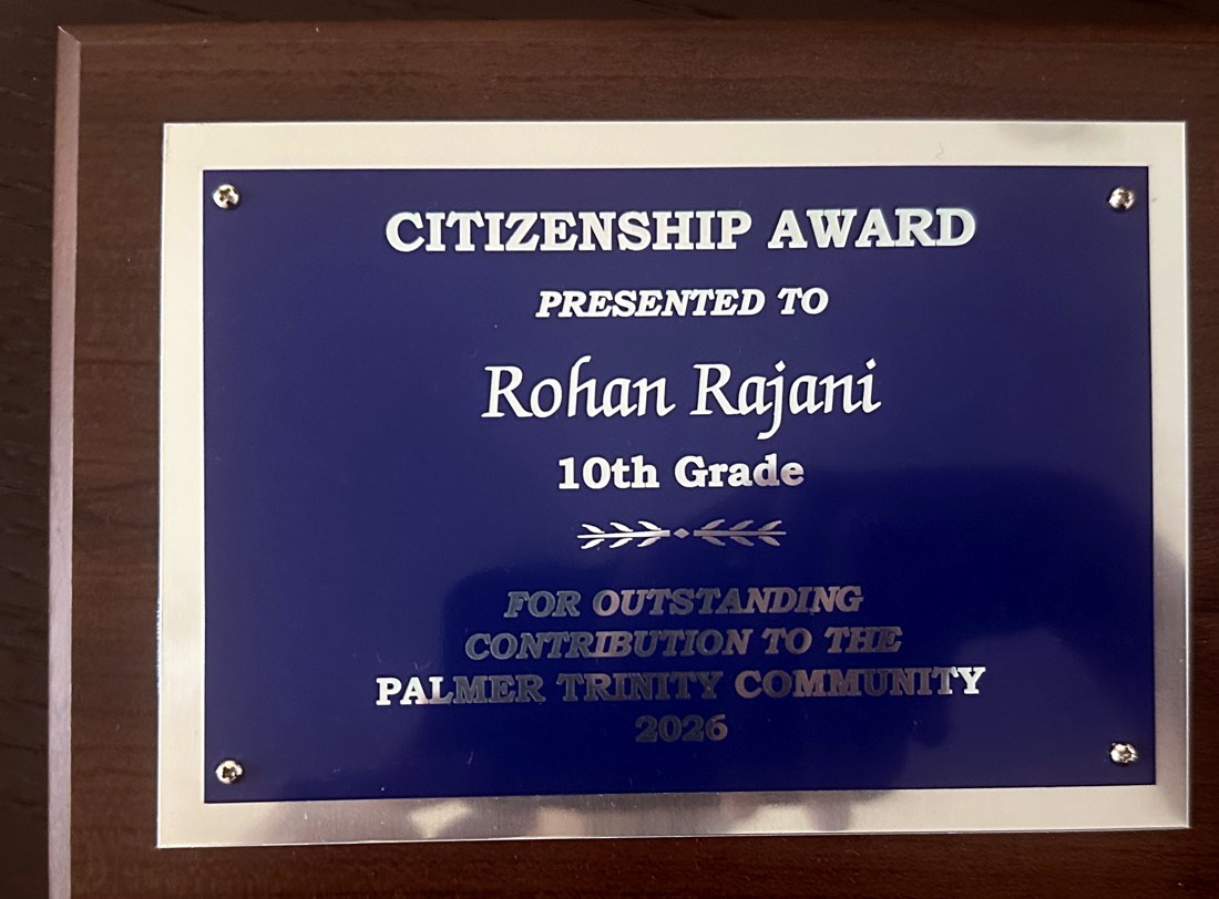 Citizenship Award certificate